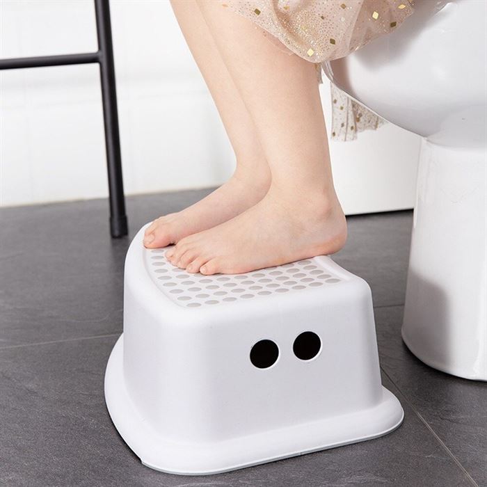 Shoe-Stool Padded-Wash Foot-Step-Stool-Wy101110 Footstool-To-Change Non-Slip Baby Children