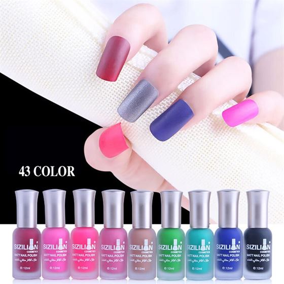 Stamping Nail Spray Polish Holographic-Varnish Lacquer 12ML 43-Colors-Optional Luxurious