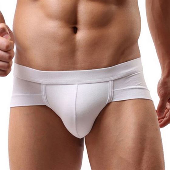 Men's underwear Pure Color Modal Breathable Low-rise Men's Briefs shorts