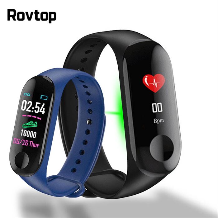Activity Bracelet Fitness-Tracker Smart-Watch-Band Heart-Rate M3plus Sport