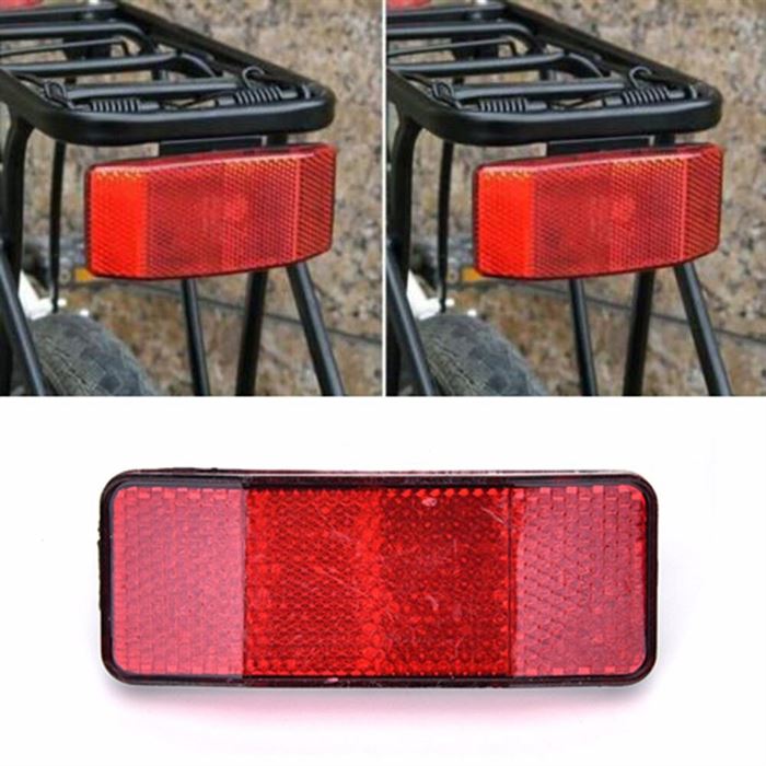 Bike-Accessories Reflector-Disc Bicycle-Rack Tail Safety Warning Rear Caution MTB Panier