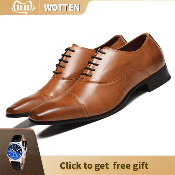 39-46 mens dress shoes comfortable formal oxfords leather shoes men #3731