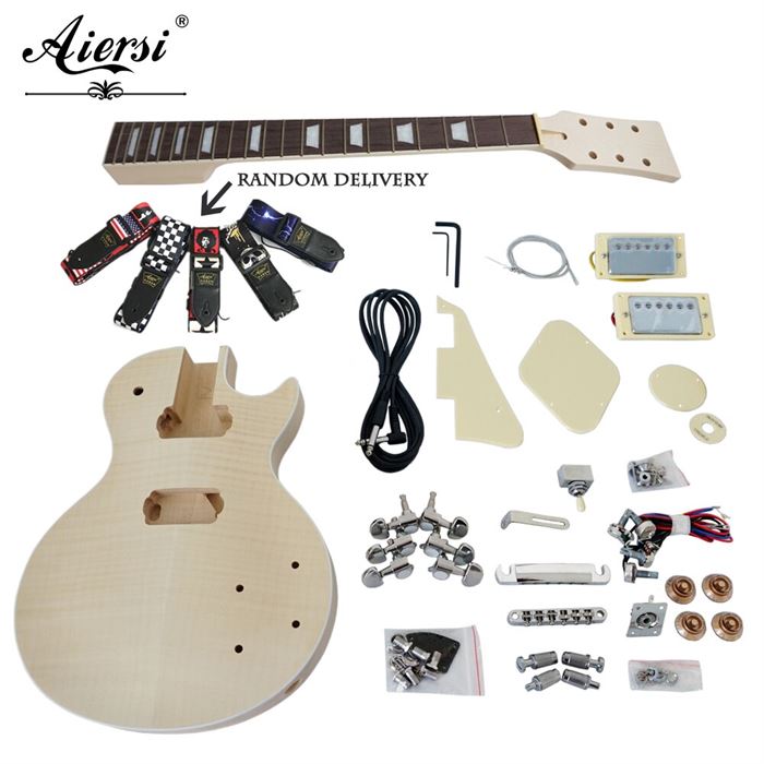 Aiersi Custom LP style DIY Electric Guitar Kits Model EK-004