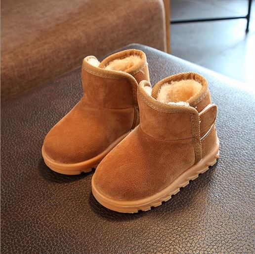 Toddler Boots Shoes 1-10-Year-Old Baby Girls Winter Boys Kids Fashion Child Warm New