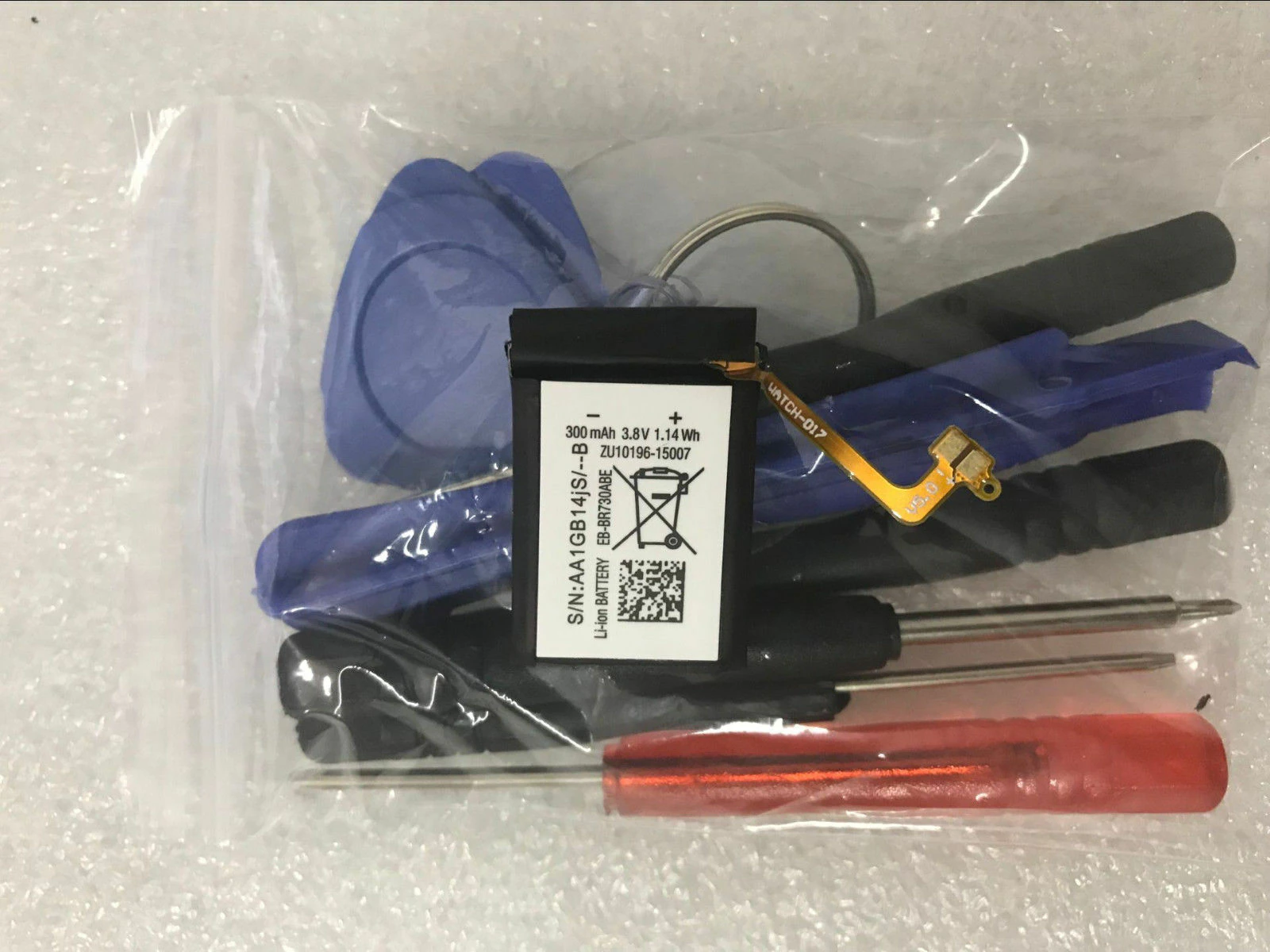 Replacement Battery 300mah Samsung Gear EB-BR730ABE SM-R600 Original for S2 3G R730/Sm-r730a/Sm-r730v/..