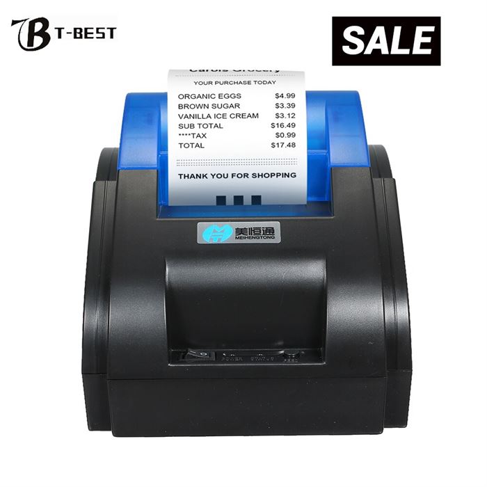 Label Printer Sticker Thermal-Adhesive-Clothing Code High-Bt-Quality 58mm