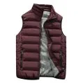 JAYCOSIN Jackets Vests Waistcoat Zipper Warm Autumn Male Thick Winter Men's Cotton 