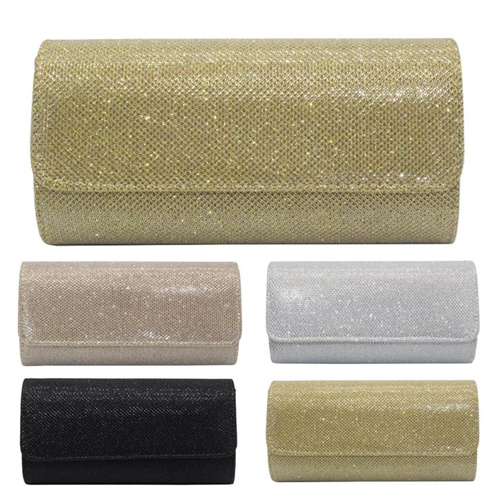 Luxury-Bags Wallet Clutch Purse Envelope-Phone Evening-Handbags Cocktail-Chain Sequins