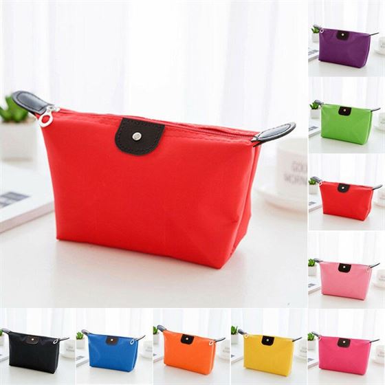 Cosmetic-Bag Zero-Hand-Bag Travel Waterproof Fashionable Women Stationery Simple