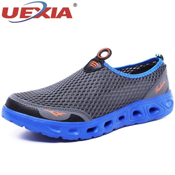 UEXIA Shoes Unisex Light Couple Mesh Summer Sneakers Comfortable Plus-Size Fashion Mens