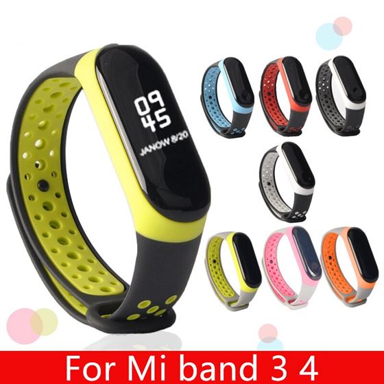 Bracelet Watch Miband3-Strap-Accessories Mi-Band 4-Strap Xiaomi Sport Silicone Smart
