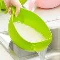Gadget Strainer Basket-Sieve Rice-Beans Peas WASHING-FILTER Cleaning Plastic Food-Grade