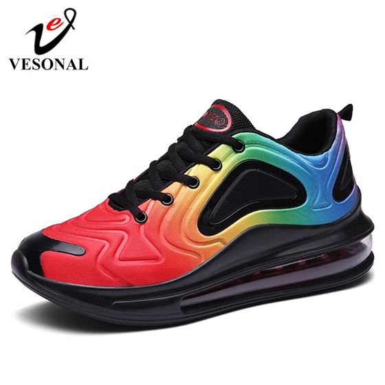 VESONAL Sneakers Men Footwear Male Shoes Running-Shoes Autumn Lycra Adult Unisex Casual