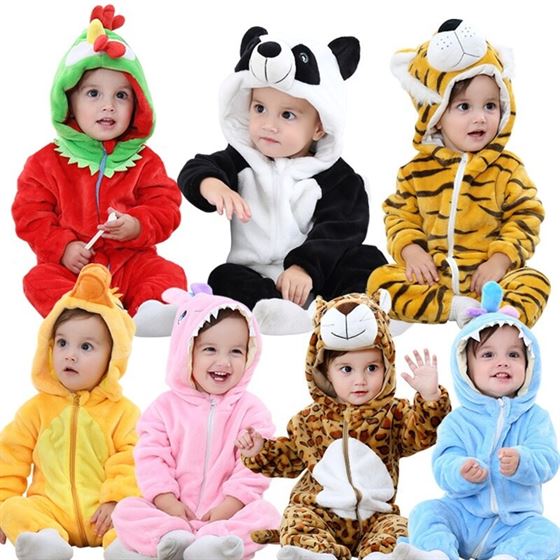Panda Romper Jumpsuit Clothing Hooded Baby Costumes Bebe Toddler New Born Cute