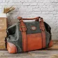 IMYOK Vintage Genuine Leather Luxury Women Bags Brand Designer Handbag High Quality Tote Bag Laides Shoulder Bags bolsa feminina