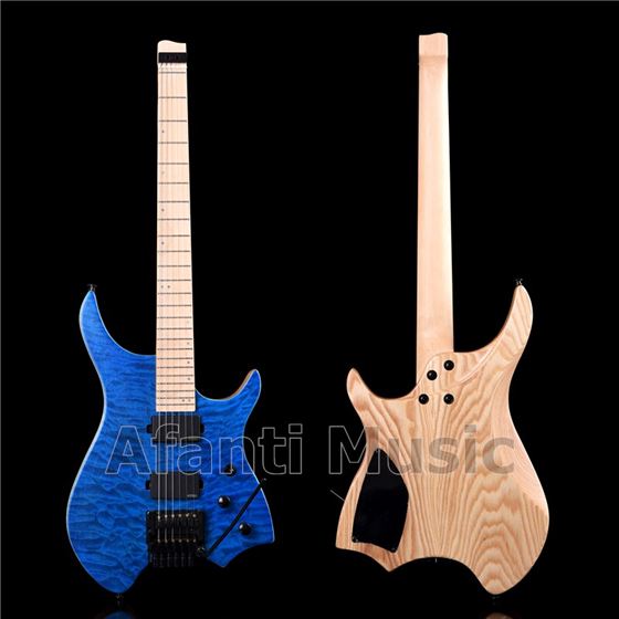 Afanti Music factory / Ash Body, Maple neck/ Headless Electric guitar (AWT-720S)