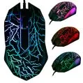 Mice Wired Wired-Gaming-Mouse 4000dpi-Optical Professional Colorful 3-Buttons Backlight