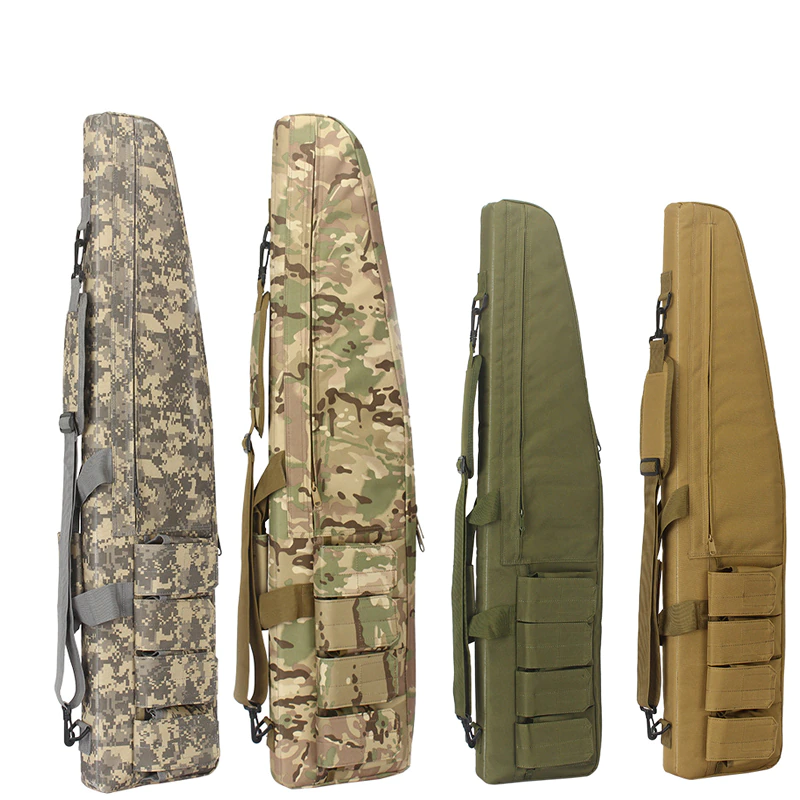Case Gear Long-Gun-Bag Firearm-Pack Rubber Rifle-Scope Military-Foam Heavy-Duty Sniper