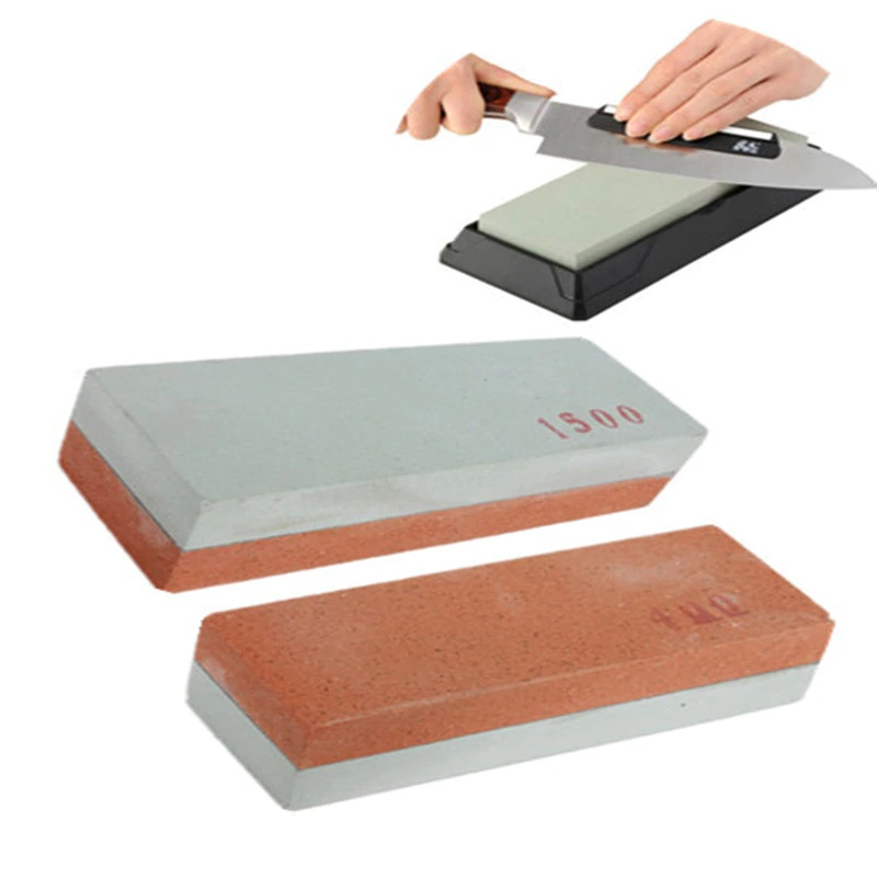 Kitchen Knife Sharpening Pedra-Tool Whetstone Double-Side-Polish 1500 400 Amolar