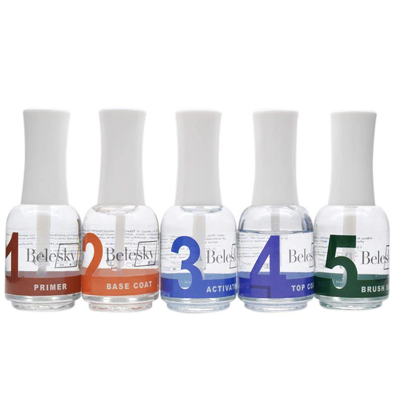 Nail-Gel Dipping Liquid Uv-Lamp Activatior 15ml for Air-Dry Without BELSAKY