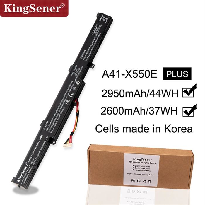 Kingsener Laptop-Battery X751M A41-X550E ASUS for X450x450e/X450j/X450jf/.. Cell Korea