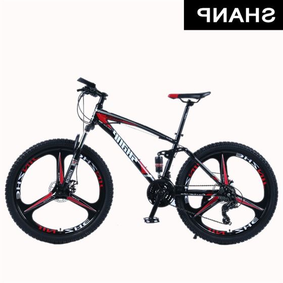 Frame Steel-Brake-Disc Alloy-Wheels Mountain-Bike Full-Suspension Shimano Shanp Mechanical-24-Speed