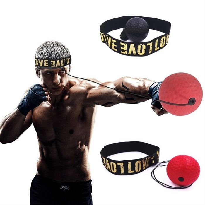 Exercise-Equipment Punching-Ball Boxing Hand-Eye-Training-Set Reaction Rais Head-Mounted
