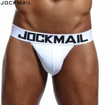 JOCKMAIL Bikini Briefs Panties String Gay Underwear Slip Sexy Mens Cotton Calzoncillos