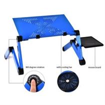 Stand-Tray Sofa-Bed Computer-Desk Dormitory Laptop-Table Folding Aluminum-Alloy Students