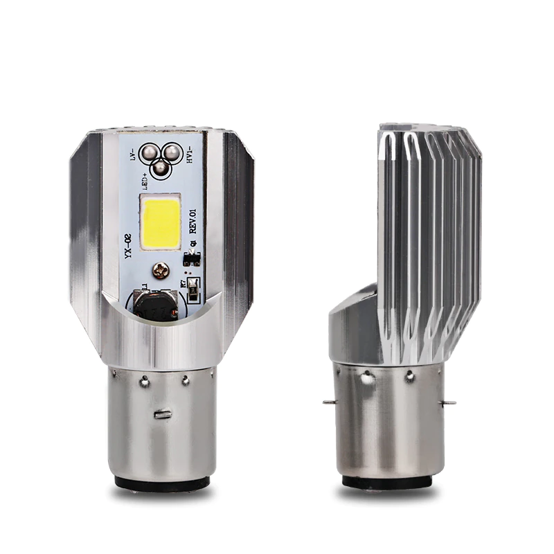 Led Motorcycle Headlight Scooter-Bulb Fog-Lamp Motorbike-Accessories H6 Ba20d Honda Suzuki