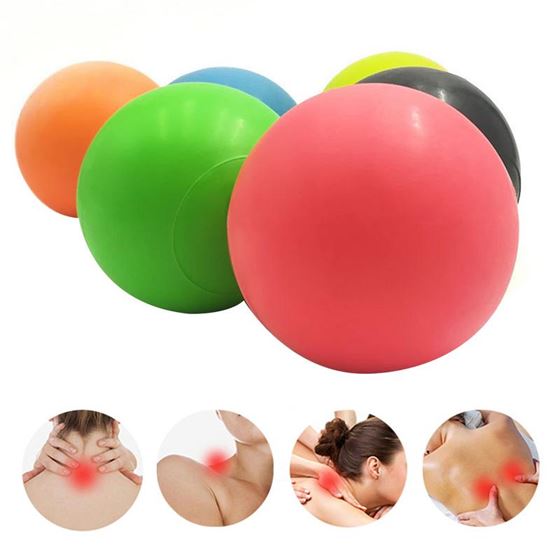 Lacrosse Ball Fascia Trigger-Point Training Fitness Gym TPE Relieve