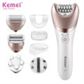 Electric Epilator Shaver Trimmer Massage Hair-Removal Rechargeable Women Lady's Foot