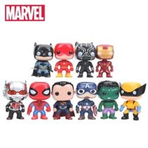 Model Doll-Figures Marvel-Toys Collectible Vinyl Justice League Characters 10cm Super-Hero