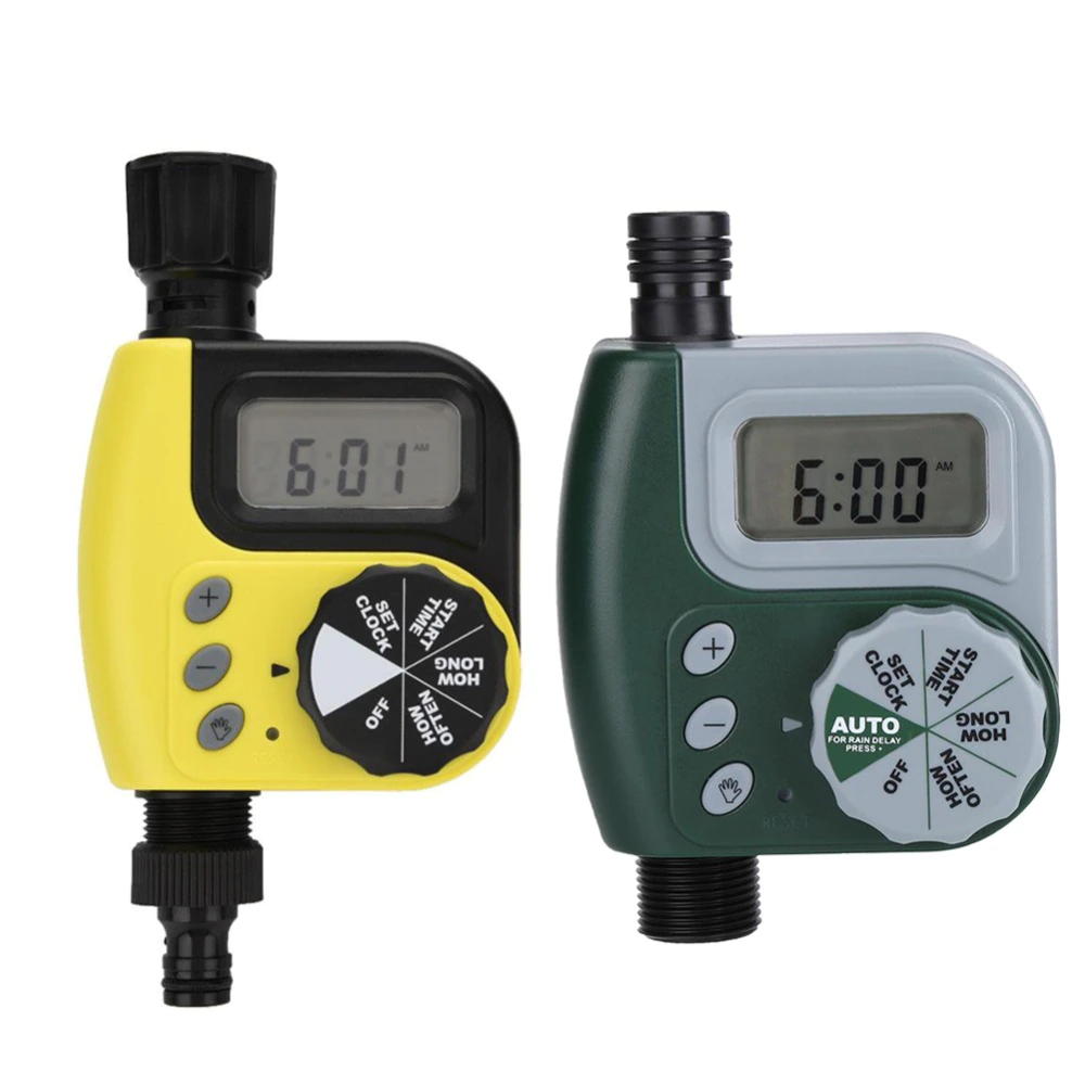 Hose Timer Watering-Hose Home-Ball-Valve Garden Electronic Automatic Digital Lcd-Display