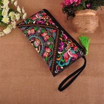 Handbags Embroidery Cluthes Ethnic All-Match-Flowers Fashion Lady Women Versatile Day