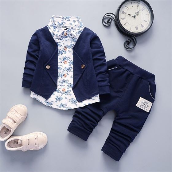 Bibicola Clothing-Set Jackets Sports-Outfit Spring Autumn Boys Kids Children 2pcs Pants