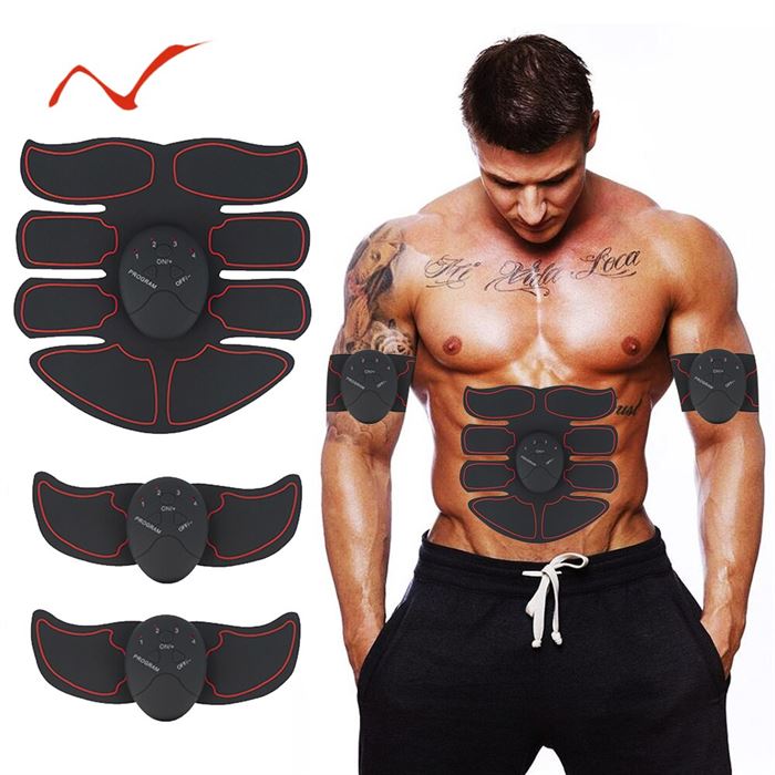 Muscle-Stimulator Abdominal-Tool Gym Burning-Exerciser Smart-Fitness Electric Slimming-Fat