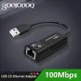 GOOJODOQ Ethernet-Adapter Network-Card Laptop Lan Usb-2.0 RJ45 for Win8/win10