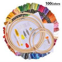 Embroidery Pen Needle-Set Punch-Stitching Sewing-Accessories Knitting-Kit DIY Thread