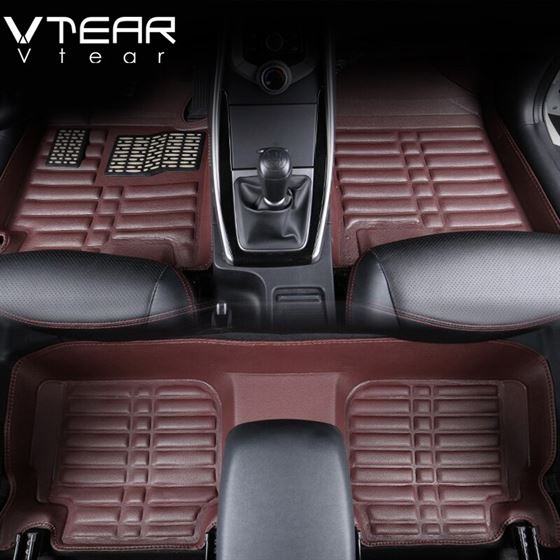 Vtear Carpets Floor-Mat Interior-Pad Skoda Octavia Waterproof for A5/A7 Durable Rugs