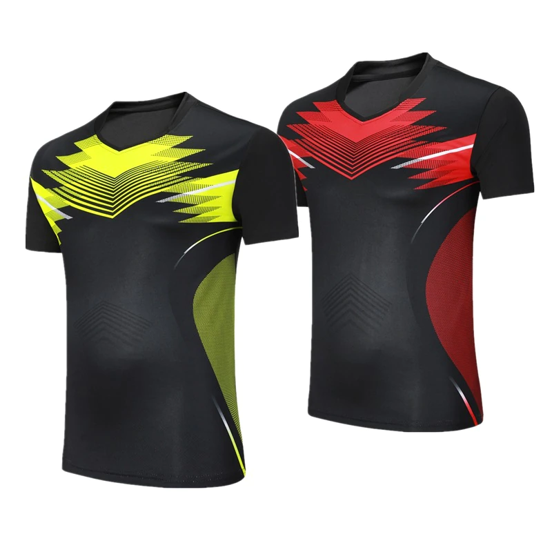 Female/Male Badminton shirts Trainning clothing,table tennis short sleeve sportswear jersey,ping pong/tennis/volleyball t-shirts