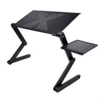 Folding-Table Stand-Tray Sofa-Bed Notebook Laptop-Desk Computer-Mesa Black for Para