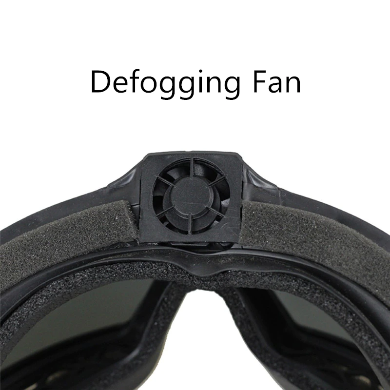 Goggle Glasses Ski-Eyewear Eye-Protection FMA Tactical Regulator Anti-Fog with Fan Updated-Version