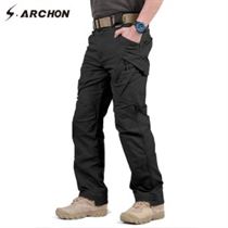 S.ARCHON Cotton Pants Army-Trousers Stretch Combat Many-Pockets Military IX9 Tactical