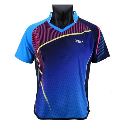TSP T-Shirts Jerseys Badminton Table-Tennis Ping-Pong-Cloth Training for Men/women Short-Sleeve