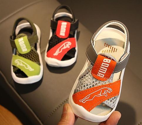 Boys Sandals Shoes Orthopedic Open-Toe Toddler Sport Summer Brand Pu