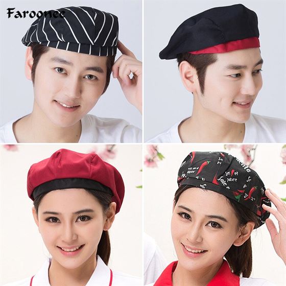 Faroonee Berets-Caps Peaked-Hat Plaid Autumn Cotton Women/men Spring Stripe Casual 