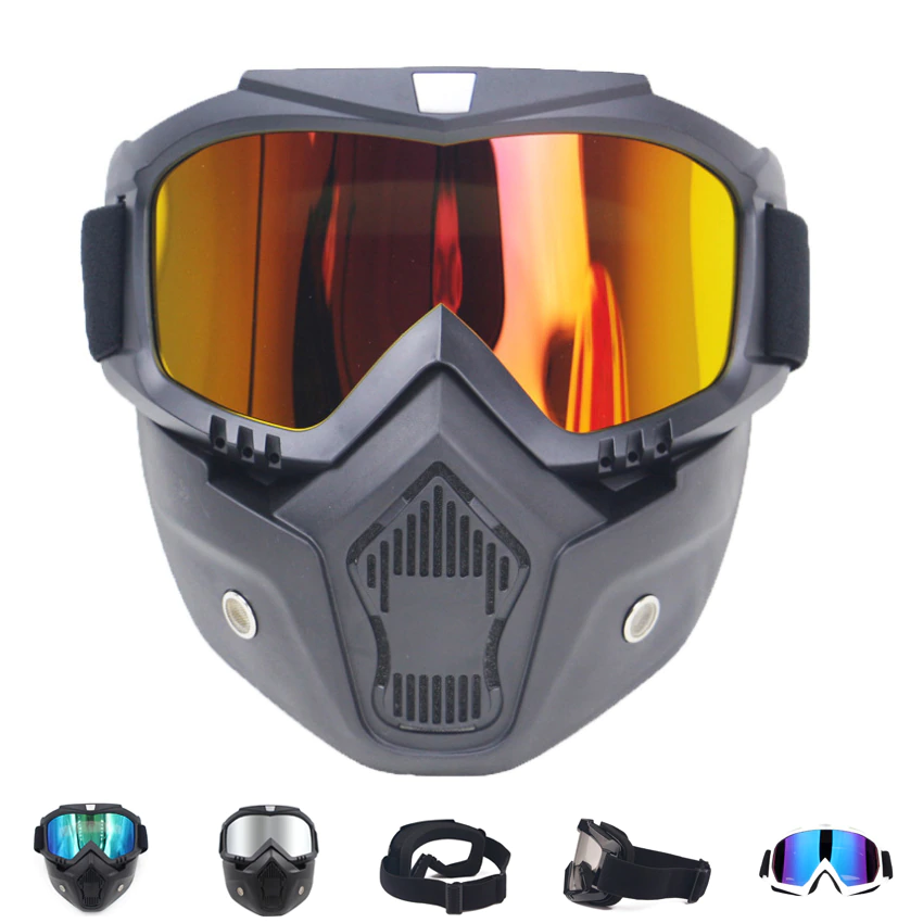 Skiing Goggles Sunglasses Snowboard-Mask Snowmobile Motocross Winter Windproof Women