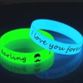 Bangles Bracelets Wristbands Jewelry Luminous-Rubber Nice Silicone Women New Gift 5-Colors