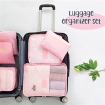 Packing-Organizer-Set Clothing Cosmetic-Bag Luggage Travel for 6pcs/Set